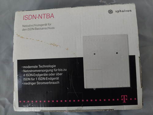 Telekom sphairon isdn ntba - telekom,