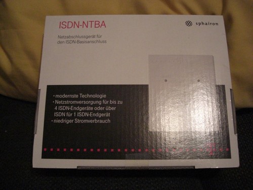 Isdn ntba weiß sphairon - -,